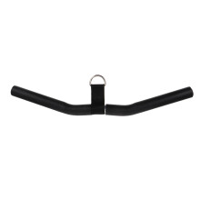 2Pièces Accessoires Fitness Barres De Tirage Biceps Noir Acier Durable