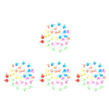 80Pièces Figurines Ornement Bain Enfants Couleurs Variées