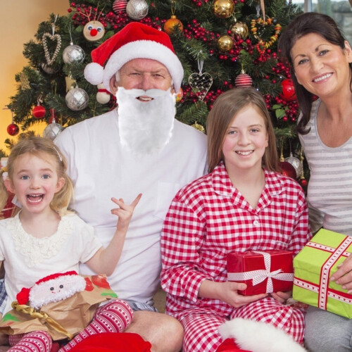 4 Simulatie Kerst Witte Baard Sinterklaas Cosplay 2