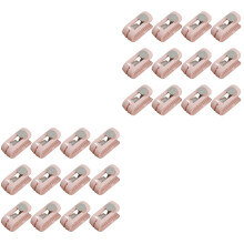 4Ensembles Clips Rose Fixation Couette Antiglisse Pour