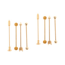 2Ensembles Boucles D'oreilles Industrielles Confortables