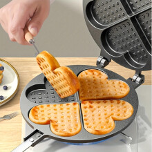 (Default) Waffle Mold, Non-Stick Pastry Baking Pan, Plaid Muffin Machine Cake Mold, Household Baking Tool Set