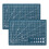2Pièces Tapis De Coupe Durable ABS Vert Double-Face Pour DIY Couture 1