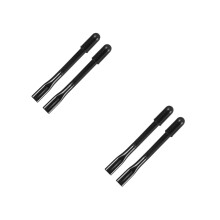 4Pièces Extensions Manettes Fauteuil Roulant Matériel Fer Noir