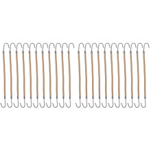 40Pièces Crochets Bungee Beige Pour Queue De Lisse Et