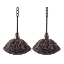 6Pièces Brosse Nettoyage Clavier Electronique Fibre Métal Café