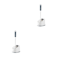 2Pièces Wc À Poils Denses Souples Multi