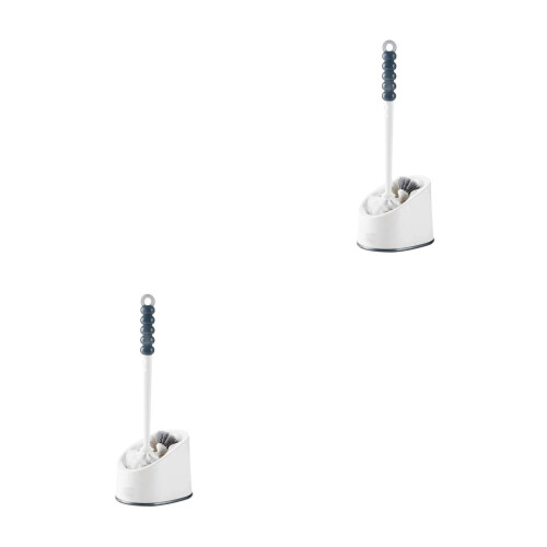 2Pièces Wc À Poils Denses Souples Multi