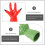 4 Stuks Handje Feestgrap Creatief Grappig Fake 4
