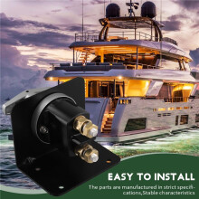 Yacht RV Universal 12V-48V Battery Power Off  with Lock Panel Main Power  20247