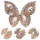 Alloy Decor Patchs Kleding DIY Appliques Multi 6