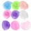 6St Zachte Kinder Sjaals Polyester Met Felgekleurde Sets 11