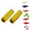 Pair Vintage leather bicycle Grips Grips trekking handlebars Cover Colour: White 9