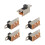 5 Pcs x -Off 2 Position SPDT 1P2T Panel  Slide  Solder Lug SS12F15G3 9
