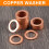 20pcs 12mm x 18mm x 1.5mm Copper Flat Washer Ring Sealing Fitting 4