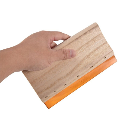 8 inch Silk Screen Printing Press Squeegee Single 70 Durometer Ink Scraper Tools 1