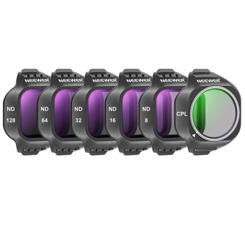 NEEWER CPL ND Filter Set for   5 Pro CPL+ ND8-ND128 Filters Snap  Circular Polarizing Polarizer Filter