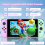 (Purple-Green) Wireless Controller for Nintendo Switch Joystick Switch OLED Gamepad 4