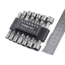 14-delige 5-12 mm steekmof impactschroevenset met boorbits