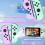 (Purple-Green) Wireless Controller for Nintendo Switch Joystick Switch OLED Gamepad 6