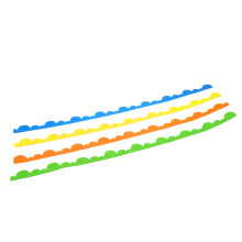 4St Zwarte Schoolbord Randstroken Met Kant Golf Patroon