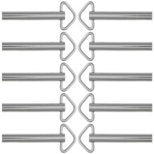 10St Duurzame Winding Keys Met Ontwerp Voor DIY Muziekdoos Kit