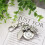 Double hibou ouvert Keyring Pocket Watch 7
