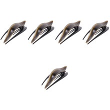 5Pièces Pinces French Style Noires Pour Chic