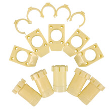 Furniture Risers Verstelbaar 5 Set In Lichtgeel