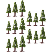 15 stuks pijnboom model diy landschapsdecoratie voor diorama