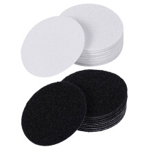 40Paires Sticker Fixation Anti-Dérapant Meubles Crochet Boucle