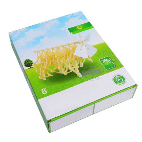 Windgestuurde Animaris Strandbeest Wandelaar Van Hard Plastic