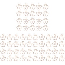 60Pièces Attaches Marque-Pages Métalliques Rose Gold Élégantes