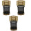 3Pièces Rangement Stylo Bois Accessoire Moderne 1