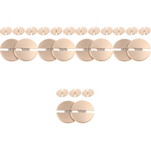 25Pièces Boutons Artisanaux Dorés Zinc Alliage Pour Vêtements Couture