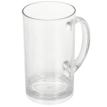 2Pièces Mugs À Transparente Forme Unique Robuste Santé
