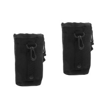2Pièces Pochette Transport Bouteille Noir Durable Anti-Éclaboussures