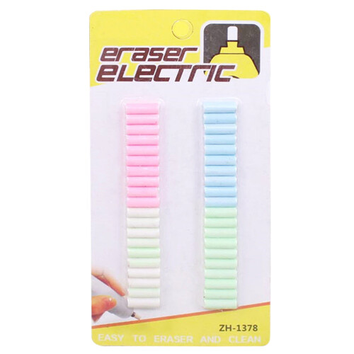 2Pièces Recharges Électrique Pratique Sensation Tactile Colorée