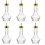 6Pièces Shaker Verre Pour Bartender Usage Professionnel Bar 1