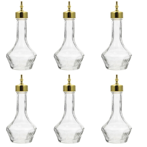 6Pièces Shaker Verre Pour Bartender Usage Professionnel Bar