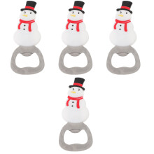 4Pièces Ouvre-Bouteille Noël Durable Texture Supérieure