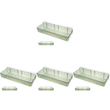 4Pièces Organisateur Vert Adhésif Grande Pour Salle De Bain
