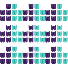 90Pièces Supports Clips Pour Stéthoscope Accessoires Colorés