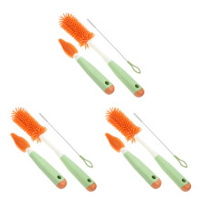 9Pièces Brosses Confortables À Long Pour Nettoyage Bouteilles