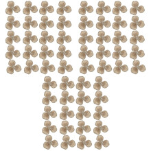 60Pièces Appliques Brodées DIY Couture Accessoires