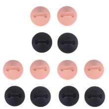 12Pièces Embouts De Protection En Silicone Pour Pieds Métalliques