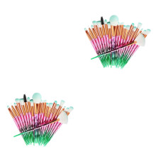 40Pièces Assortiment Pinceaux Confortables Usage