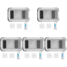 5Ensembles Boîtier Étanche Pour Téléphone Fixation Murale Coloré