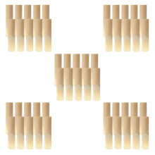 50Pièces Anches Saxophone Alto Beiges Remplaçables En