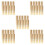 50Pièces Anches Saxophone Alto Beiges Remplaçables En 1